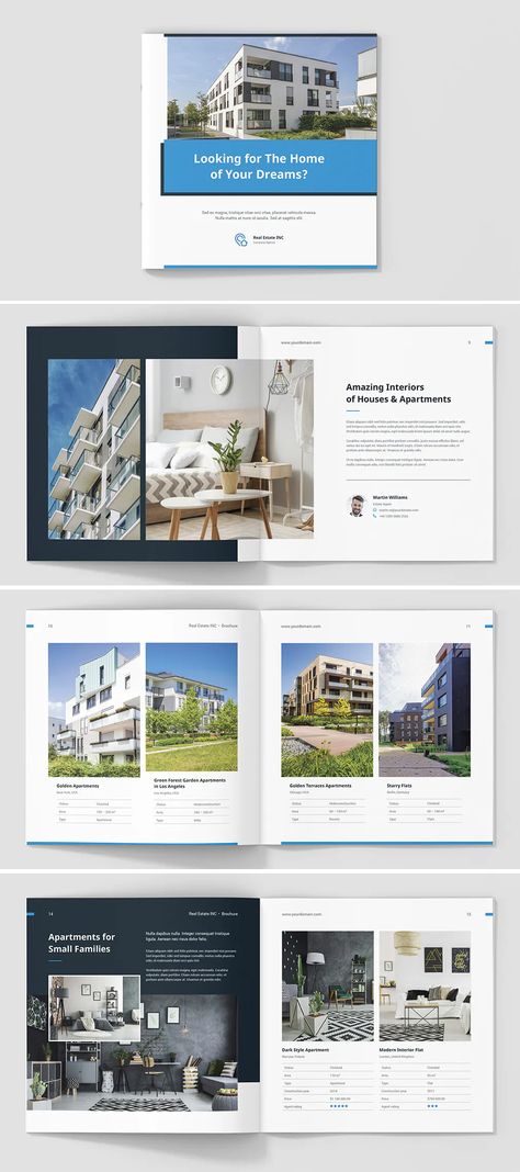 Real Estate Square Brochure Design - 24 Pages Real Estate Marketing Brochure, Real Estate Booklet Design, Property Booklet Design, House Catalogue Design, Real Estate Catalog Design, Real Estate Layout Design, Square Brochure Design Layout, Real Estate Brochure Design Luxury, Apartment Brochure Design