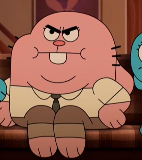 Tawog Characters, Richard Watterson, Watterson Family, Cartoon Journal, Spirit Animals, When You Were Young, World Of Gumball, The Amazing World Of Gumball, Dakota Johnson