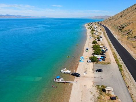 Top 3 Bear Lake Beaches For Kids - The Minivan Bucket List Bear Lake Utah, Lake Powell Utah, Utah Lake, Utah State Parks, Utah Lakes, Utah State, Lake Beach, Family Trips, Jackson Family