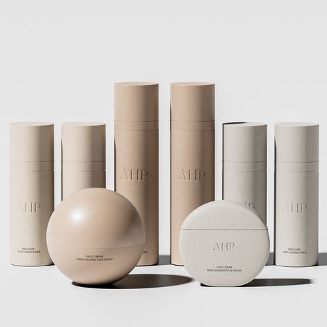 Beige replaceable airless pump bottle series Sleek Skincare Packaging, Skincare Container Design, Beige Skincare Packaging, Skin Care Bottles Design, Skincare Pump Bottle, Natural Skin Care Packaging, Product Design Cosmetics, Cool Skincare Packaging, Skin Care Bottle Design