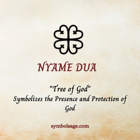 God Protection Tattoo, Hindu Protection Symbol, Nyame Dua Tattoo, Divine Protection Symbols, Protected By God Tattoo, Gods Protection Tattoos, Divinity Symbol, God Symbol Tattoo, Symbols Of God