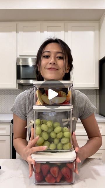 Julia Vuong on Instagram: "JOLLY RANCHER GRAPES 🍇 🍬🍓

If you’re tired of finding hairy moldy strawberries and brown apples after a couple of days, get your own Vakuen vacuum sealing containers! Link in bio 🔗 and here: https://geni.us/Amzn-Food-Storage

These candied grapes were so much easier and stress-free to make than regular Tanghulu! 

Ingredients:
-jolly rancher 
-fruits 
-nerds 

ENJOY! 

#jollyrancher #tanghulu #grapes #strawberry #fruits #crunchy #candiedfruit #kitchengadgets #kitchenessentials" Jolly Rancher Tanghulu, Moldy Strawberries, Jolly Rancher Grapes, Candied Grapes, Brown Apple, Candy Fruit, Candied Fruit, Jolly Rancher, Vacuum Sealing