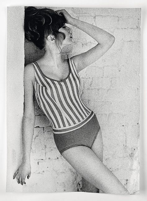 Pattie Boyd Style, Patti Harrison, Beatles Girl, Pattie Boyd, Wonderful Tonight, Something In The Way, Vintage Swimwear, Vintage Swimsuits, Eric Clapton