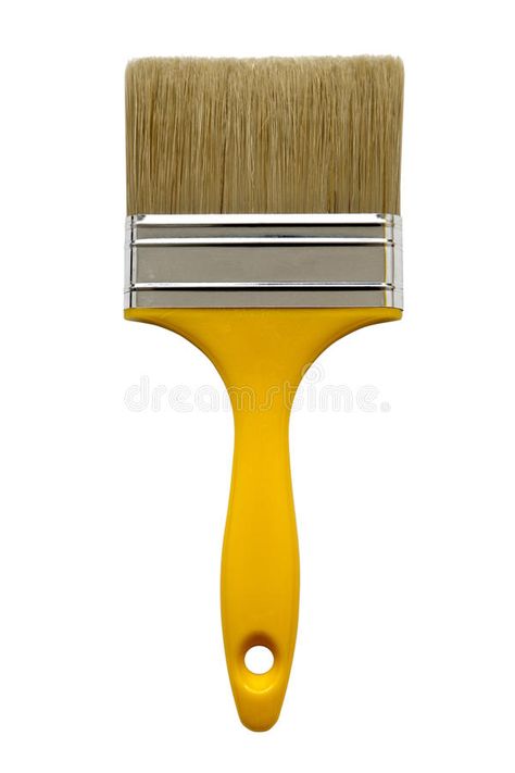 Paint brush. Yelloe paint brush isolated on white background , #Sponsored, #Yelloe, #brush, #Paint, #paint, #background #ad Wall Paint Brush, Brain Wash, English Activity, Color Mixing Chart Acrylic, Graphic Design Portfolio Cover, Color Mixing Chart, Illustrator Brushes, Brush Paint, Paint Thinner