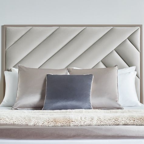 Padded Bed Design, Headboard Design For Bed, Beds Headboard Design, Upholstery Bed Design, Had Board Bed, Back Boards For Beds, Headboard Padding Design, Luxury Headboard Ideas Head Boards, Head Boards Design Modern Luxury