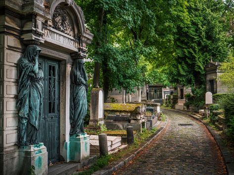 Père Lachaise Cemetery | mikeselsewhere | Flickr Père Lachaise Cemetery, Pere Lachaise Cemetery, Cemetery Monuments, Cemetery, Monument, Statue, Photography