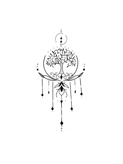 Healing Tree Tattoo, Nature Shoulder Tattoos For Women, Tree Of Life Dreamcatcher Tattoo, Womens Tree Of Life Tattoos, Tree Of Life Tattoo Dream Catcher, Tree Of Life Wrist Tattoos For Women, Tree Of Life Tattoo Feminine Back, Gaia Symbol, Pretty Tree Of Life Tattoo