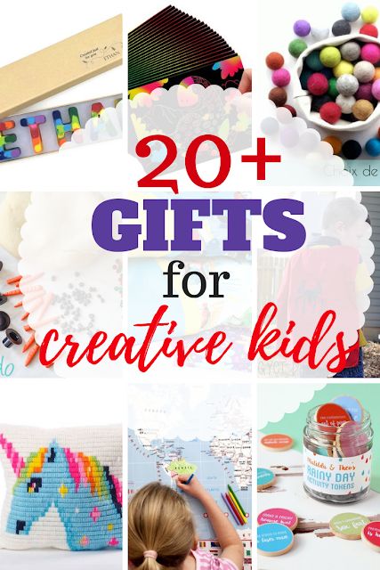 20  Super Fun Ideas for the Creative Kid Dollar Tree Birthday, Creative Christmas Presents, Dollar Store Gifts, Return Gifts For Kids, $5 Gift Ideas, Dollar Tree Gifts, Kids Gift Baskets, Gift Ideas For Kids, Cheap Christmas Gifts