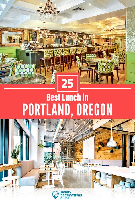 Want to see the places to go for the best lunch in Portland, OR? We’re FamilyDestinationsGuide, and we’re here to help: From cozy restaurants to incredible places, to local foodie spots and hidden gems, discover the BEST Portland lunch spots - so you get memories that last a lifetime! #portland #portlandlunch #portlandlunchplaces Portland Food, Lunch Places, Portland Restaurants, Portland Japanese Garden, Cozy Restaurant, Casual Restaurants, Downtown Portland, Portland Maine, Cool Restaurant