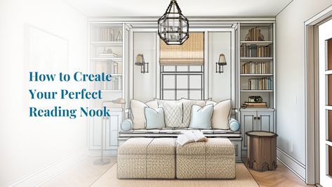 Bookshelves With Bench, Nook Daybed, Bookshelf Reading Nook, Living Room Zones, Built In Daybed, Built In Window Seat, Built In Bookshelves, Office Redo, Balboa Island