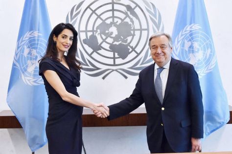 Antonio Guterres, United Nations Headquarters, Human Rights Lawyer, My Future Job, Career Vision Board, Pregnancy Style, Amal Clooney, Work Motivation, Future Lifestyle