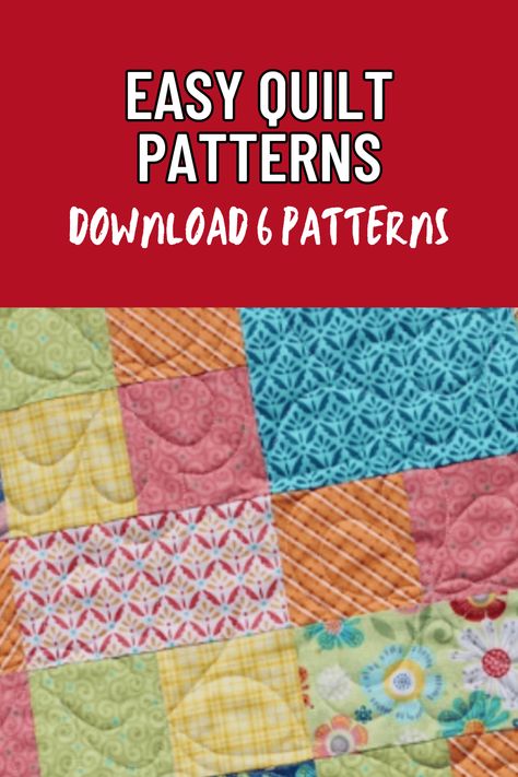 Explore a delightful selection of easy quilt patterns ideal for quilters of all skill levels. These designs offer straightforward instructions, making it a breeze to create stunning quilts. Whether you're a beginner or looking for a quick project, our easy quilt patterns will inspire you to craft beautiful, cozy quilts effortlessly. Start your quilting journey now! Quilt Block With 3 Fabrics, Quilt Pattern 10 Inch Squares, Free Lap Quilt Patterns For Beginners, Free Beginner Quilt Patterns Printables, 36 Inch Square Quilt Pattern, Simple Quilt Pattern For Beginners, 6x6 Quilt Block Pattern, Easy Quilt Tops For Beginners, On The Fence Quilt Pattern