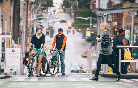 9 Bike-to-Work Myths, Debunked Bike Ride Outfits, To Work Outfit, Commuter Cycling, Bike Commute, 1 Maja, Bike Commuting, Bike To Work, Cycle To Work, Myth Busted