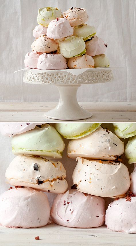 Meringue Recipe, Types Of Desserts, Spring Dinner, Diy Desserts, Spring Desserts, Meringue Cookies, Layer Cakes, Recipes Vegetarian, Spring Recipes