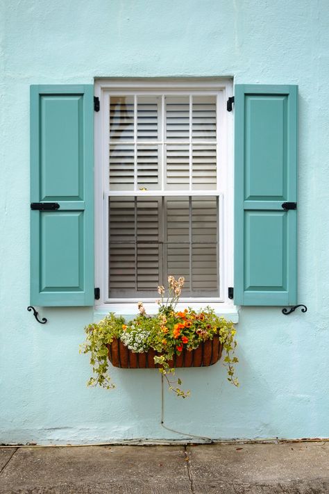 A Window into Charleston by Scott Medway Pretty Windows, Window Exterior, South Carolina Coast, Carolina Coast, Geometric Drawing, Sixties Fashion, Architectural Details, Sea Breeze, Facades