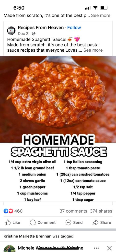 Best Ever Spaghetti, Best Pasta Sauce Recipe, Best Pasta Sauce, Smart Points Recipes, Meat Sauce Recipes, Spaghetti Sauce Recipe, Homemade Spaghetti Sauce, Best Pasta, Homemade Spaghetti