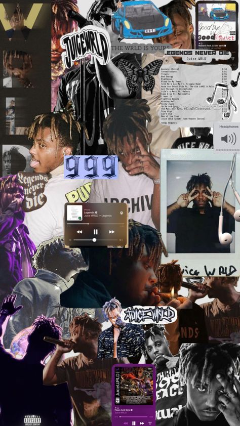 juice wrld wallpaper#wallpaper #muisc #juicewrld Juice Wrld Wallpaper, Die Wallpaper, Best Rapper Ever, Cool Backgrounds For Iphone, Juice Rapper, Rapper Wallpaper Iphone, Album Cover Wallpaper Collage, Cute Text Quotes, Just Juice