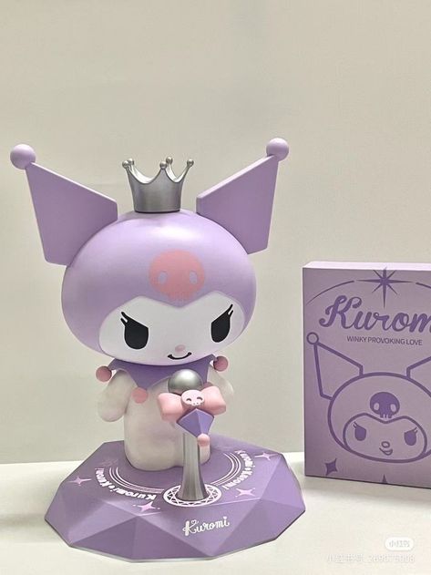 Kuromi Room, Character Accessories, Christmas Art For Kids, Hello Kitty Merchandise, Jelly Wallpaper, Hello Kitty Rooms, Stationary School, Sanrio Kuromi, Dream Gift