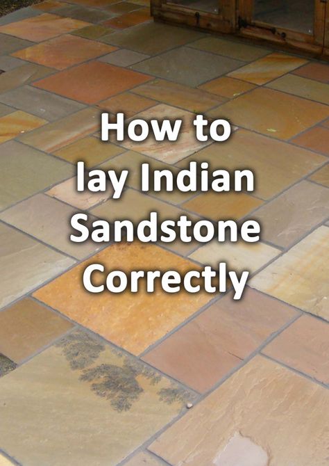 Sandstone Patio, Sandstone Paving Slabs, Indian Sandstone, Sandstone Paving, Path Ideas, Paving Slabs, The Question, Tropical Plants, Home Interior Design