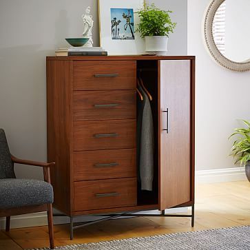 City Chifforobe Modern Bedroom Dressers, Modern Home Furniture, Modern Bedroom Furniture, Bedroom Dressers, Bedroom Night Stands, Beds For Sale, Furniture Inspiration, West Elm, Modern Bedroom