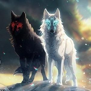 Pet Anime, Jin Jang, Mythical Creatures Fantasy, Mystical Animals, Fantasy Wolf, Spirit Animal Art, Wolf Spirit Animal, Wolf Wallpaper, Mythical Animal