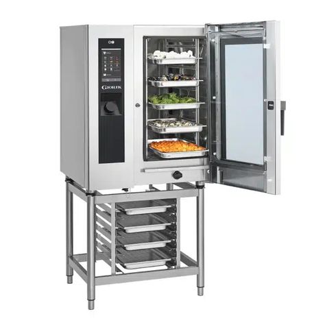 Combi Oven Electric Pre Cooked Meals, Bread And Pastry, Commercial Freezer, Combi Oven, Fries In The Oven, Bread And Pastries, Electric Oven, Cooking On The Grill, Oven Racks