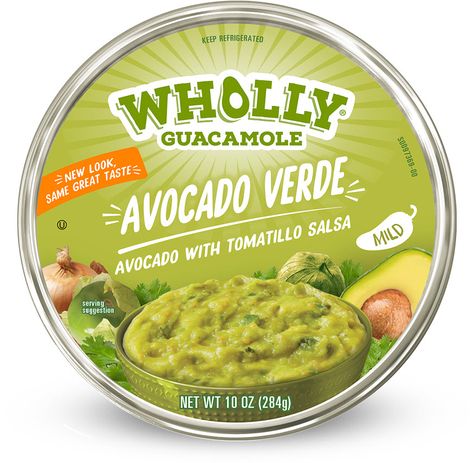 Verde Salsa, Wholly Guacamole, Avocado Guacamole, Hormel Recipes, Tomatillo Salsa, Green Salsa, Salsa Dip, Veggie Dip, Yummy Dips