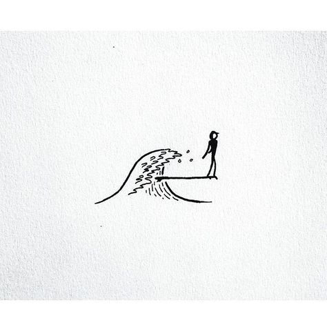 S A T U R Ý A Ý |  cute doodles by @david_rollyn  happy long weekend lovers!! x Surf Drawing, Surf Tattoo, Minimalist Drawing, Doodle Sketch, Surf Art, Cebu, 로고 디자인, Simple Art, Doodle Art