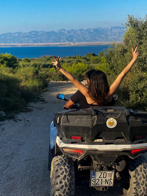 Quad Bike Aesthetic, Quad Aesthetic, Emily Henry Aesthetic, Henry Aesthetic, Adventure Goals, Quad Biking, Quad Bikes, Bali Vacation, Emily Henry