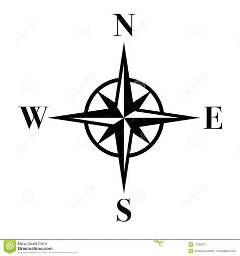 Compass/eps - Download From Over 38 Million High Quality Stock Photos, Images, Vectors. Sign up for FREE today. Image: 11530677 Pirate Ship Tattoos, Simple Compass, Compass Drawing, Nautical Logo, Compass Art, Nautical Star, Wind Rose, Posca Art, Silhouette Stencil