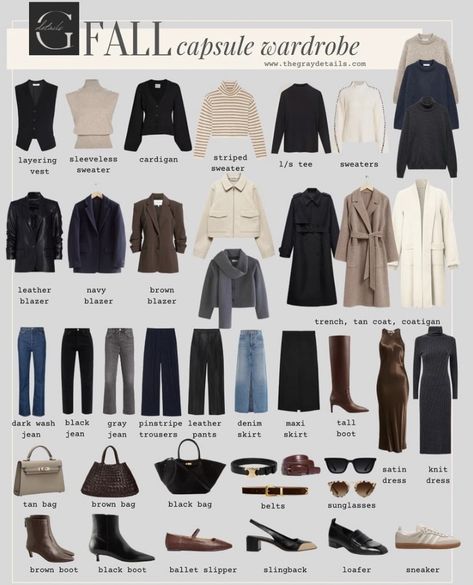 Fall Capsule Wardrobe 2023, Capsule Wardrobe 2023, Autumn Capsule Wardrobe, Minimalist Wardrobe Capsule, Capsule Wardrobe Casual, Capsule Wardrobe Women, Classic Capsule Wardrobe, Casual Glam, Capsule Wardrobe Essentials