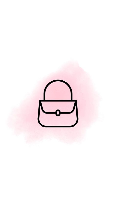 Store Highlight Instagram, Shopping Bag Tattoo, Me Icon Instagram Highlight Pink, Bag Icon Logo, Instagram Captions For Selfies, Instagram Captions For Friends, Bag Logo, Fancy Bags, Bags Logo