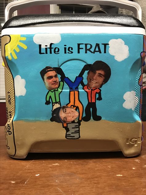 Coolers  Frat coolers  Funny Funny Frat Coolers, Frat Formal Coolers Funny, Funny Frat Cooler Ideas, Beta Cooler, Frat Coolers Formal, Frat Formal Coolers, Frat Coolers Ideas, Nola Formal, Nola Cooler