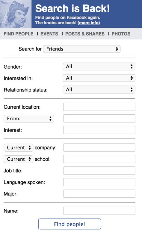 The Unofficial Facebook Advanced Search Engine | TechCrunch Find People Online, People Search Free, Using Facebook For Business, Media Infographic, Hacking Websites, Computer Lessons, Apps For Teens, Secret Websites, Life Hacks Computer