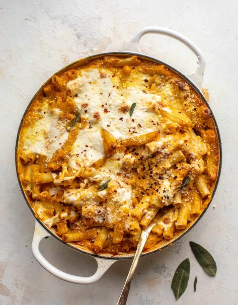 Cozy Fall Dinner, Savory Pumpkin, Chicken Pumpkin, Dinner Pasta, Pumpkin Sauce, Pumpkin Pasta, Burrata Cheese, Baked Ziti, Fall Dinner