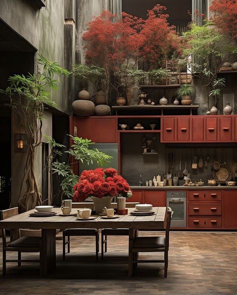 Asian Kitchen Aesthetic, Japandi Maximalist, Asian Kitchen Ideas, Best Greige Paint, Best Greige, Kitchen Japanese, Greige Paint Colors, Greige Paint, Japandi Living