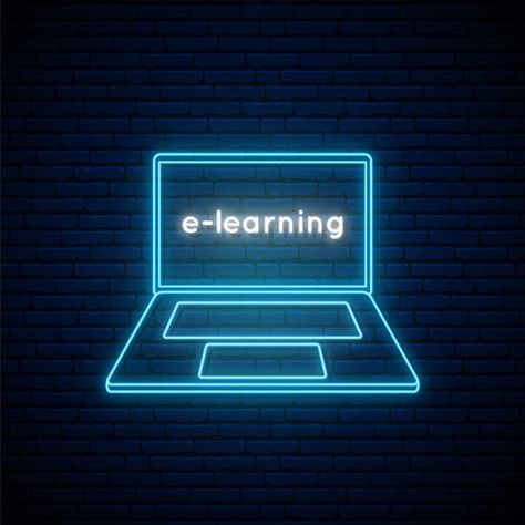 Instagram Highlight Covers Learning, Learning Highlight Cover Instagram, Neon Hair Highlights, Neon Homescreen, Neon Computer, Glowing Icons, Neon Logos, School Display, Computer Logo