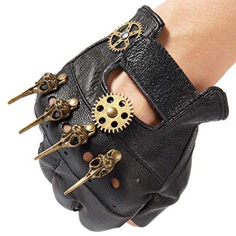 Steampunk Fingerless Gloves, Steampunk Goth Aesthetic, Steampunk Aesthetic Outfit Male, Steampunk Outfits Male, Steampunk Outfit Men, Steampunk Suit, Steampunk Props, Twd Carl, Steampunk Mens Fashion