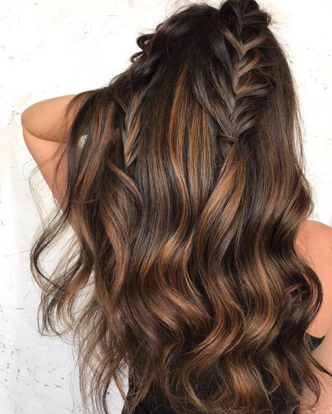 Bronze Highlights for Brown Hair Brunette Ombre, Bronze Highlights, Chocolate Brown Hair Color, Chocolate Hair, Airbrush App, Chocolate Brown Hair, Caramel Balayage, Hot Hair Styles, Brown Blonde Hair