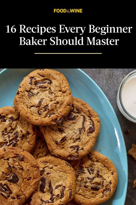 Beginner Baking Recipes, Beginner Baker, Recipes To Bake, Baking For Beginners, International Desserts, French Baking, Baking 101, Baking Basics, Classic Recipes