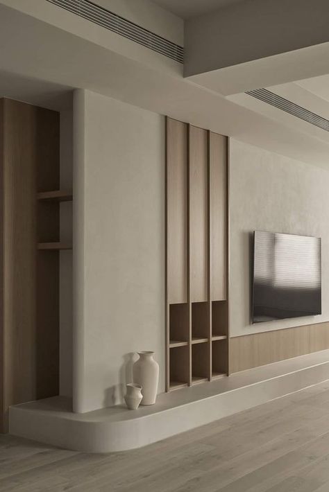 Japandi Tv Wall Design, Japandi Wall Design, Tv Wall Japandi, Japandi Tv Unit, Japandi Living Room Tv, Japandi Tv Wall, Japandi Wall Decor, Tv Wall Unit, 아파트 인테리어