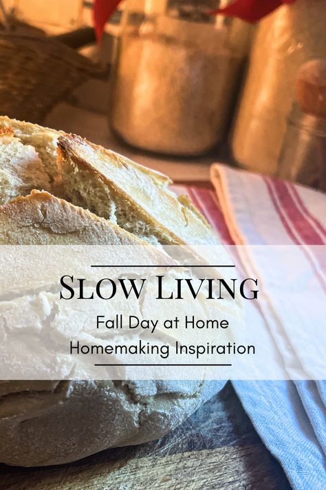 Simple Slow Living Aesthetic, Slow Living Aesthetic Fall, Cottagecore Slow Living, Slow Living Home, Homestead Baking Aesthetic, Slow Living September, Seasonal Living, Cozy Fall Home, Simple Living Aesthetic