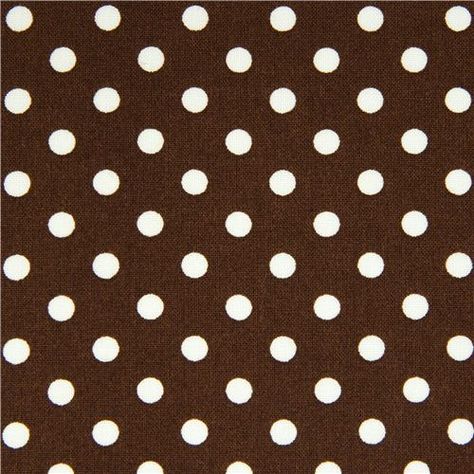 Brown Tape, Polka Dots Wallpaper, Brown Polka Dots, Dots Wallpaper, Michael Miller Fabric, Layered Fashion, Mood Board Design, Michael Miller, Kawaii Shop