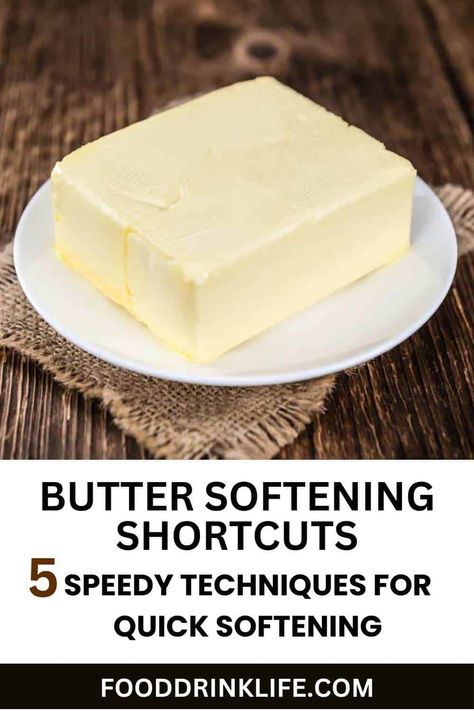 Learn quick techniques for softening butter with these 5 speedy tricks. Softening Butter Quickly, How To Soften Butter Quickly For Baking, How To Soften Butter, Soften Butter Quickly, How To Soften Butter Quickly, Creaming Method, Fancy Dinner Party, Takeout Food, Dinner Party Recipes