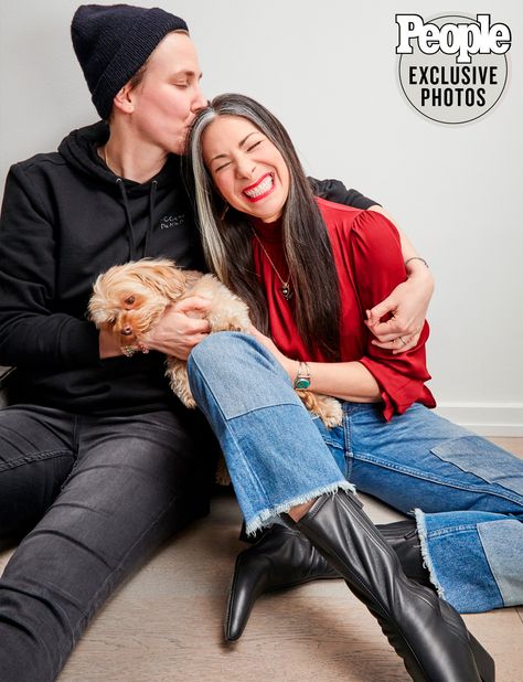 Stacy London Wishes Her Late Dad Could Have Met Her Girlfriend Cat Yezbak: 'He Brought Her to Me' Stacy London, We Love Each Other, London Home, London Instagram, Think Tank, First Date, One Month, Cat Pin, Losing Her