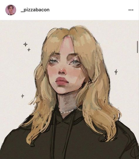 Billie Eillish, Arte Sketchbook, Art Tutorials Drawing, Cool Art Drawings, Sketchbook Art Inspiration, Art Anime, A Drawing, Art Drawings Sketches, Pretty Art