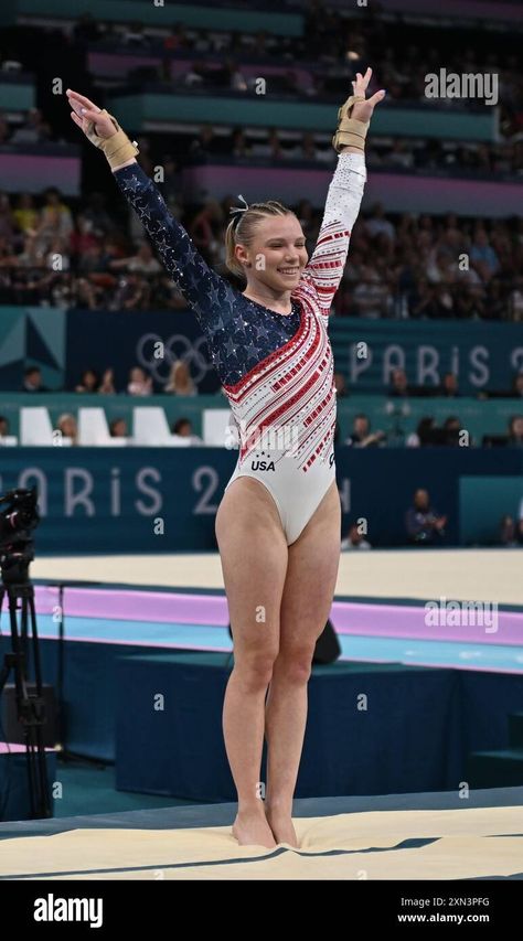 Jade Carey, Gymnastics Photos, Usa Gymnastics, Olympic Gymnastics, Female Gymnast, Gymnastics Leotards, Female Athletes, Olympic Games, Athletic Women