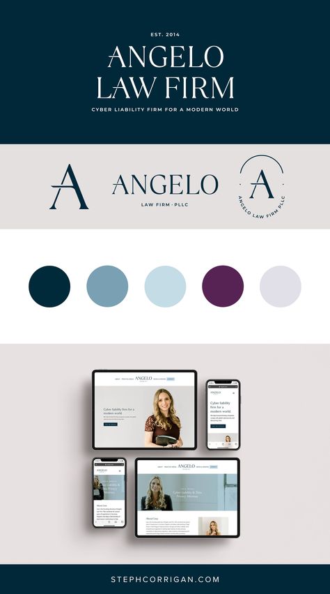 Lawyer Branding Design, Accounting Firm Branding, Law Firm Brand Identity, Lawyer Branding Law Firm Logo, Law Firm Color Palette, Accountant Branding, Attorney Branding, Legal Branding, Law Firm Logo Branding