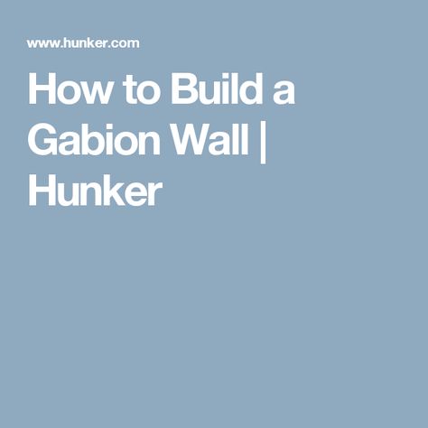 How to Build a Gabion Wall | Hunker Drop Ceiling Tiles Diy, Ceiling Tiles Diy, Water Damaged Ceiling, Suspended Ceiling Tiles, Antique Tin Ceiling Tile, Old Ceiling, Acoustical Ceiling, Drop Ceiling Tiles, Types Of Ceilings