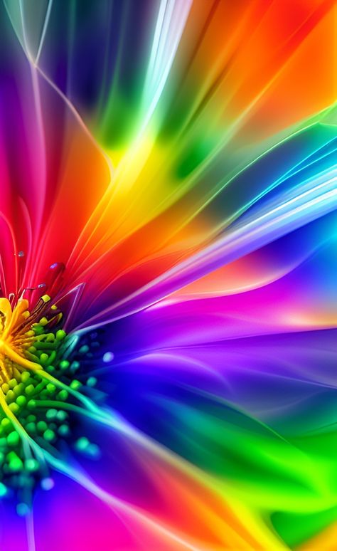 Fractal Art Bright Colors Wallpapers, Color Full Background, Rainbow Colors Art, Art Deco Design Graphics, Retro Gaming Art, Beautiful Angels Pictures, Wallpaper Nature Flowers, Rainbow Wallpaper, Art Gallery Wallpaper